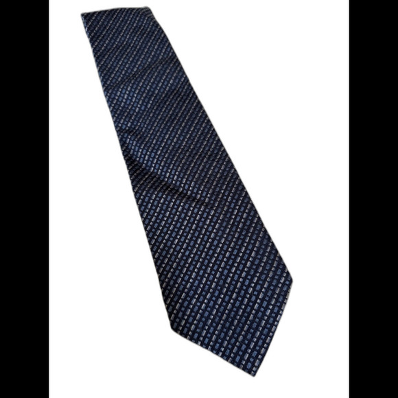 GIORGIO ARMANI SILK STRIPE TIE MADE IN ITALY RN# 103723 - Picture 1 of 7